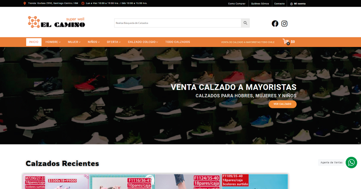 El Camino Shoes - Venta de Calzado a Mayoristas Chile...